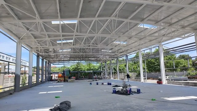 HALĂ PORT CONSTANȚA - structura metalica si acoperis