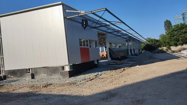 HALĂ PORT CONSTANȚA - extindere laterala structura