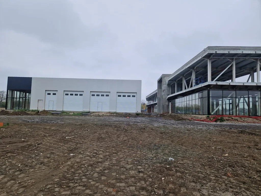 PORT GIURGIU - vedere spre zona de santier