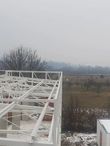 SALĂ SPORT 102 LOCURI COMUNA BÂRSANA - acoperis si peisaj montan