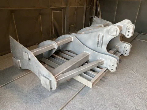 UTILAJE AGRICOLE - componente metalice sablate